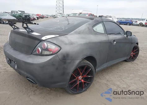 2007 Hyundai Tiburon Gt/Gt Limited/Se from USA, damaged, VIN KMHHN66F97U235966